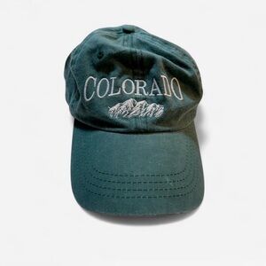 Green Colorado Embroidered Cap
